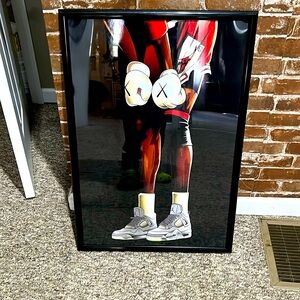 Michael Jordan caws poster